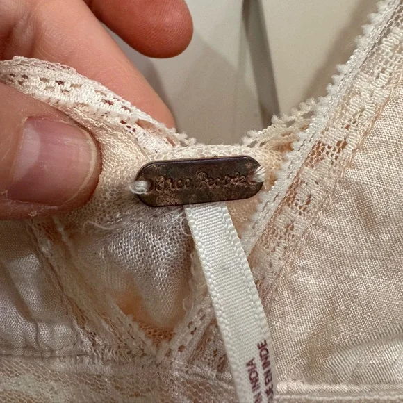 Free People Lily of The Valley Midi Dress - Peachy Keen - Xs - Picture 7 of 16